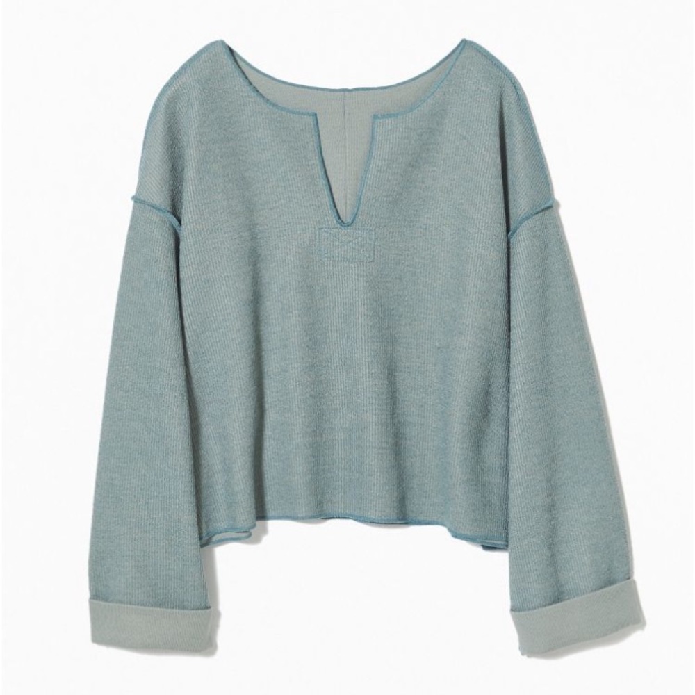 Urban Outfitters Jax Inside Out Notch Neck Top
